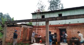 Colonia Victoria _Más de 30 casas afectadas por la tormenta de anoche