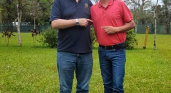 Colonia Victoria _ El Intendente Hugo andino participo de la reunion de intendentes de la zona norte
