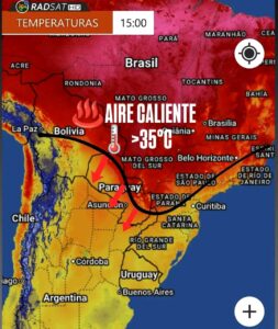 ¡Después del frío polar, vuelve el calorcito 🥵 al norte argentino!