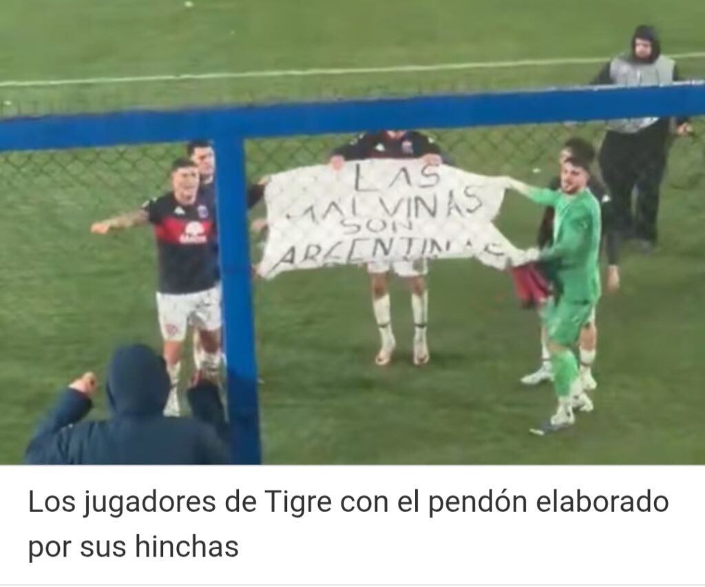 TIGRE🇦🇷⚽ HOMENAJEÓ A LA SELECCIÓN CON LA BANDERA DE MALVINAS Y EMOTIVOS CANTOS TRAS GOLEAR A NACIONAL