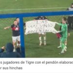 TIGRE🇦🇷⚽ HOMENAJEÓ A LA SELECCIÓN CON LA BANDERA DE MALVINAS Y EMOTIVOS CANTOS TRAS GOLEAR A NACIONAL