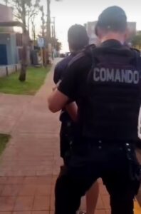 San Vicente🚨 hacía maniobras peligrosas con una moto en la Ruta 14 y terminó detenido