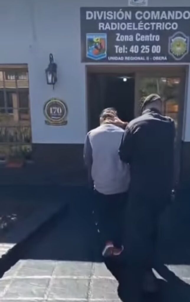 Oberá 🚨 lo detuvieron por agredir a su expareja y lo vincularon al robo a un jubilado